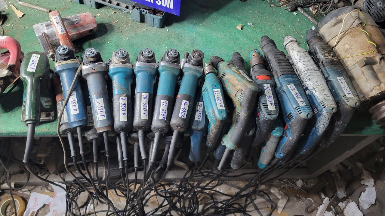 THANH LÝ MÁY MÀI, MÁY KHOAN  ĐIỆN 220V  LH : 0326106122