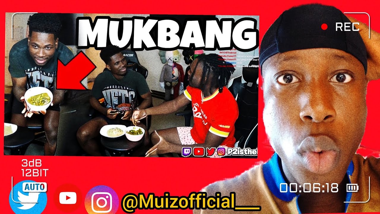 Eating FUFU🇳🇬 with @P2istheName and @9jatony