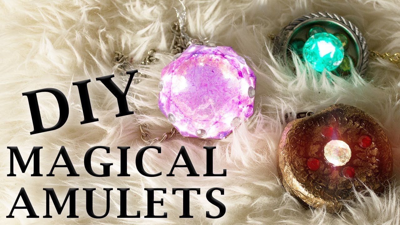 Magische Amulette LARP Cosplay TUTORIAL DIY