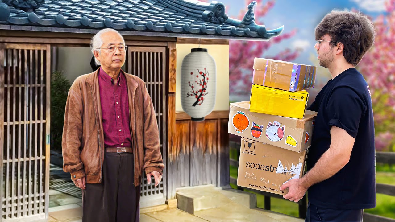 Ich frage Japaner ob ich Fanpost in ihrer Wohnung &ouml;ffnen darf