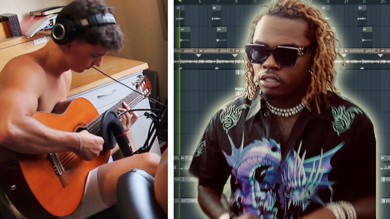 Cooking Up A GUITAR Loop & Beat For GUNNA!