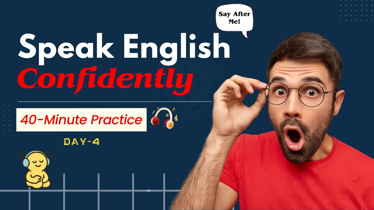 Speak English Fluently in 40 Minutes | Daily English Shadowing Practice