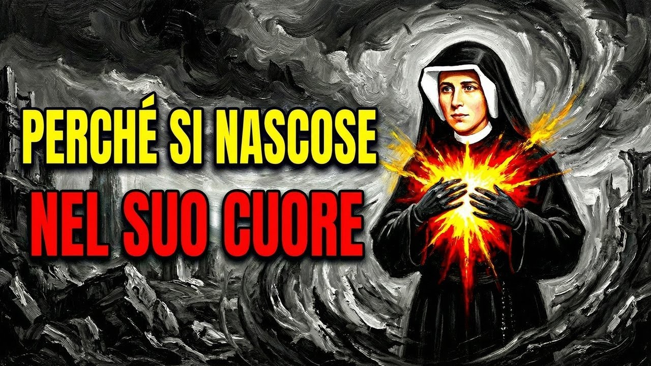 Gesù si nascose nel cuore di Santa Faustina per sfuggire al mondo