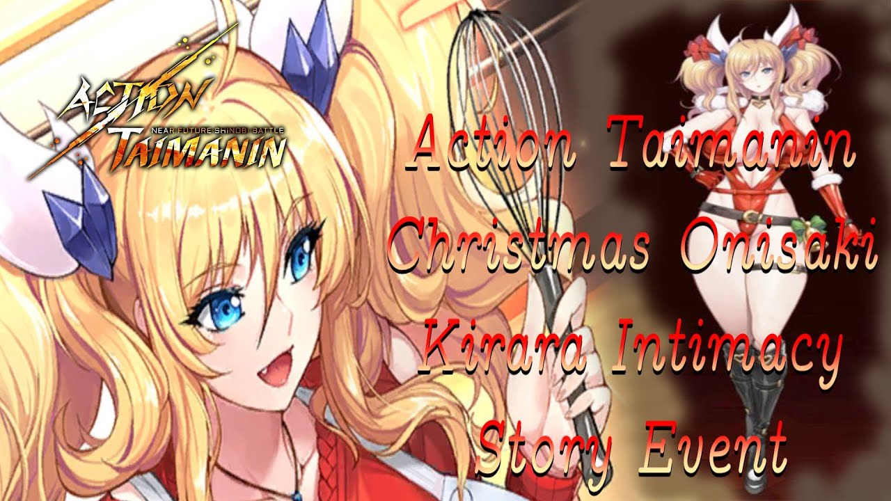 Action Taimanin Christmas Onisaki Kirara Intimacy Story Event