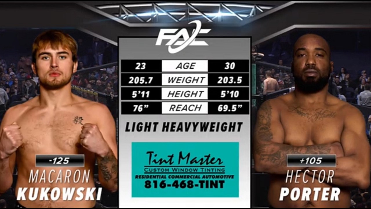 Mac Kukowski vs. Hector Porter - FAC 33