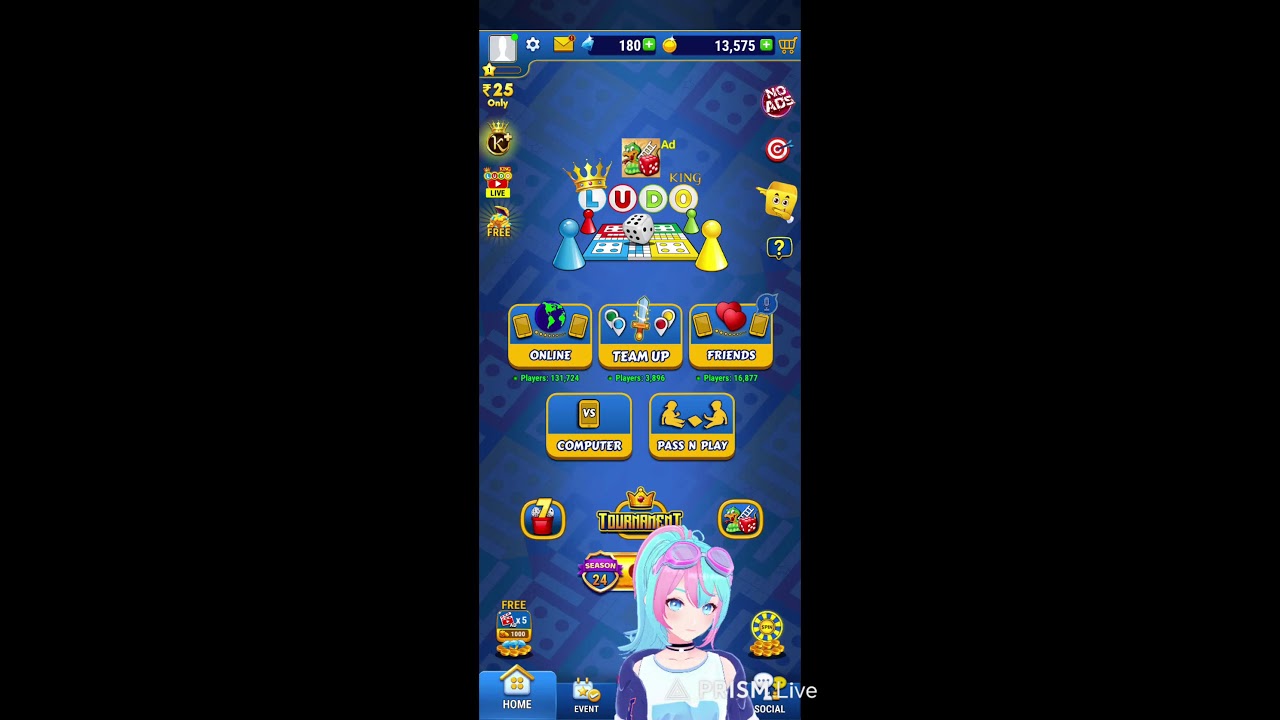 🎲 Ludo King LIVE | Subscriber ke Saath Match | Winner Stays 😈