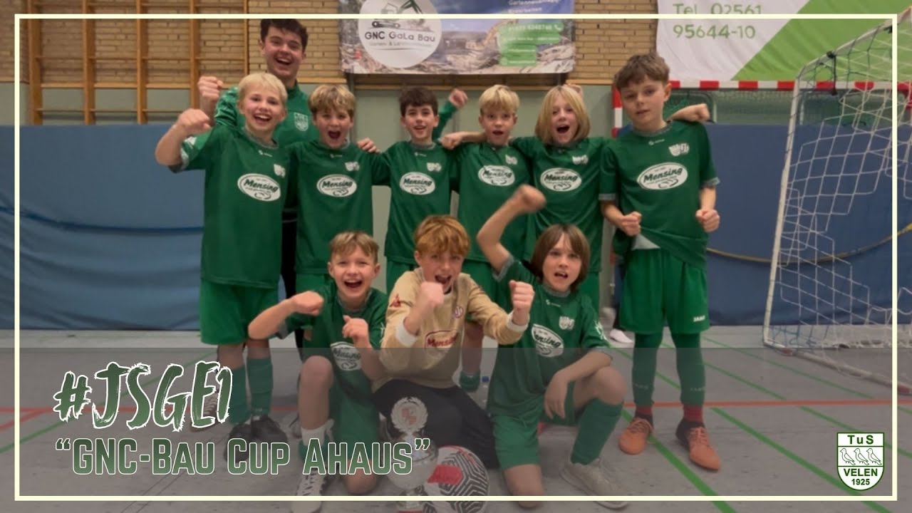 Turniersieger #JSGE1 | GNC-Bau Cup SV E. Ahaus | Highlights