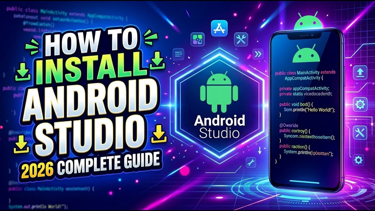 How to Download and Install Android Studio on Windows 11: A Complete Guide For Beginners 2026