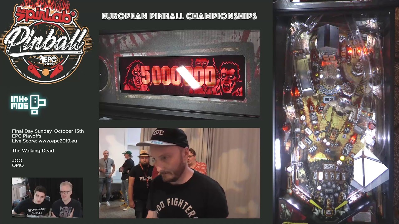 European Pinball Championship 2019 (EPC) – Round of 16 (JQO vs OMO)