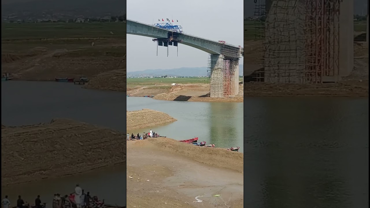 Beautiful View in Rathuwa Haryam Bridge #islamgarh #mirpurazadkashmir #shorts