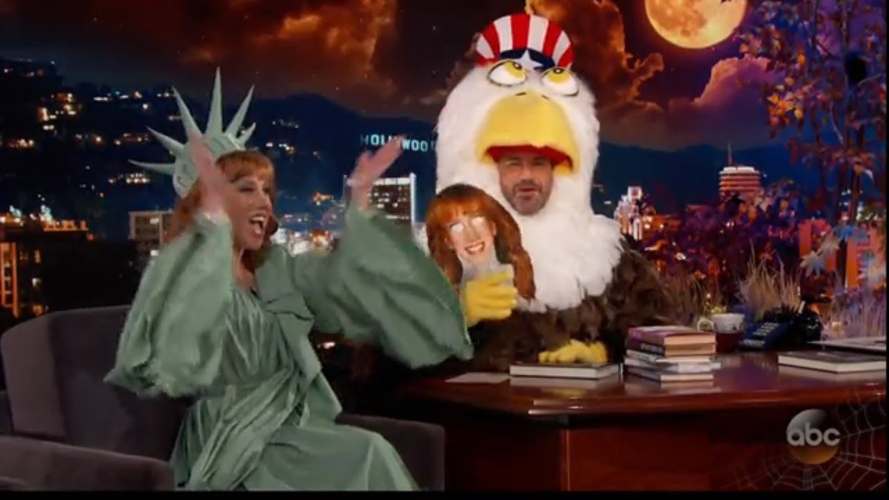 Kathy Griffin on Jimmy Kimmel (10/31/16)