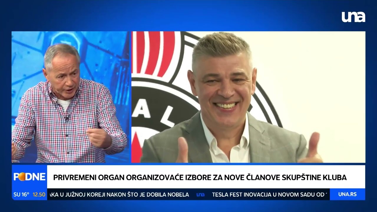 PODNE I Kakvo je stvarno stanje u FK Partizan - evo šta kaže fudbalska legenda Dževad Prekazi I UNA