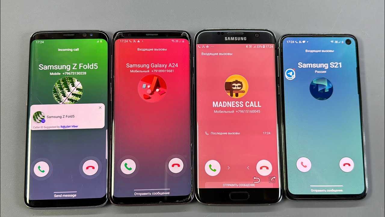 Samsung S7+S8+S9+S10e incoming Call Android 8-9-10-11