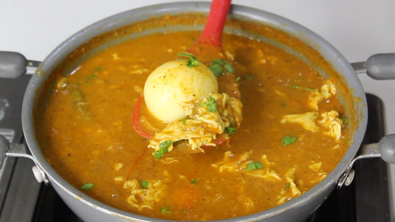 தட்டு கடை ருசியில் முட்டை சால்னா செய்வது எப்படி - Egg Salna Recipe - Muttai Salna Recipe