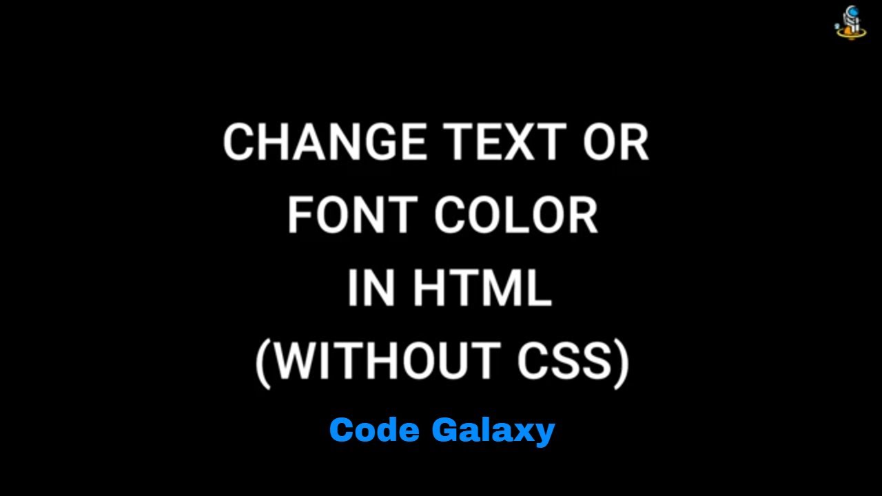How to change text color in HTML only | Basic HTML | #HTML