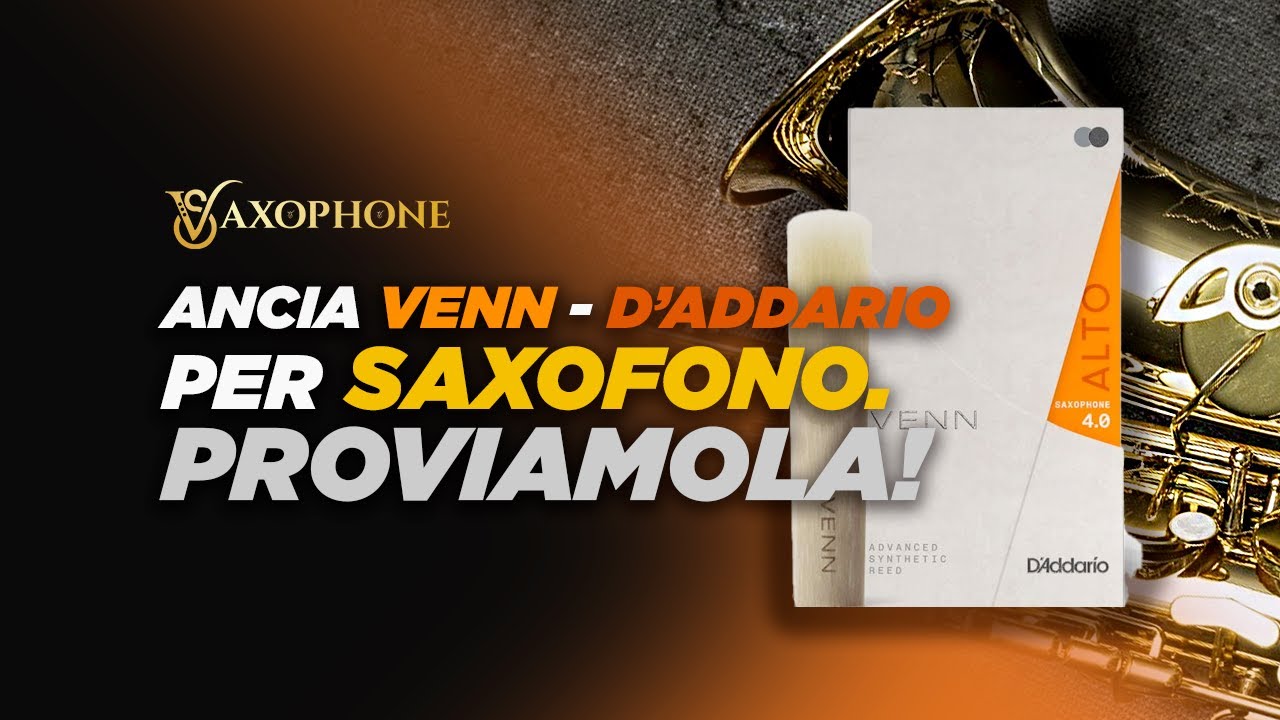 Ance Venn D'Addario Sax | Tommaso Vivaldi
