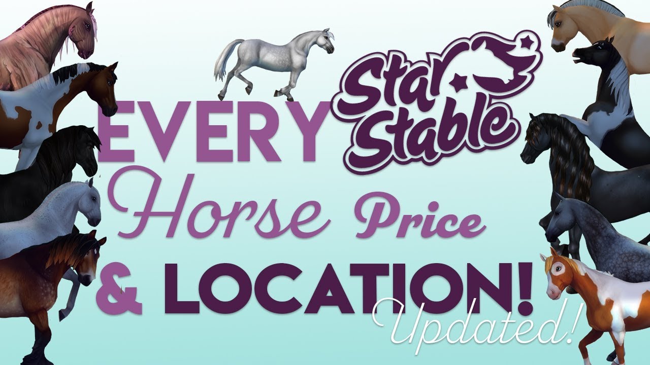 All Horse Locations (updated with NEW Ferdinand and Eddie Horses)