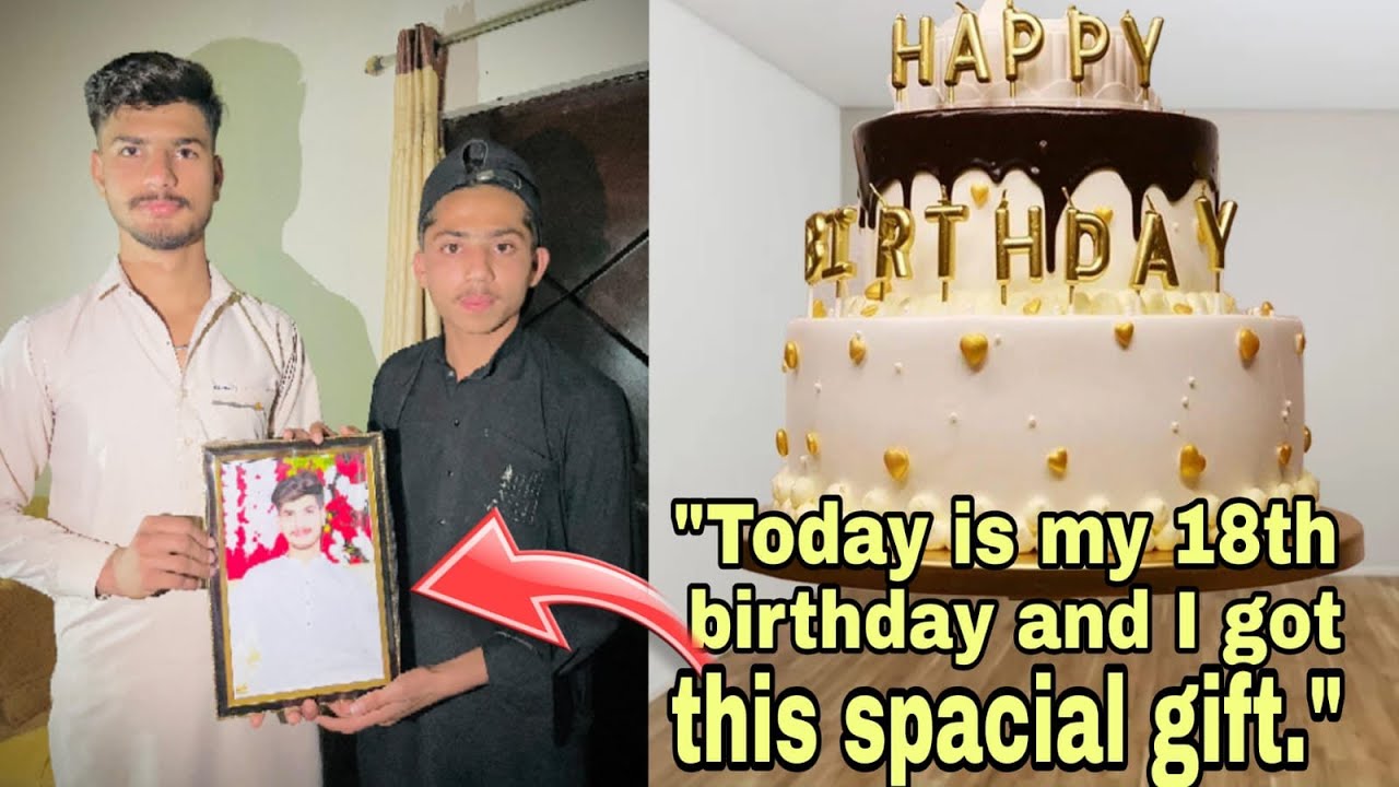 Today is my 18th birthday 🎂 and I got special gift🎁 