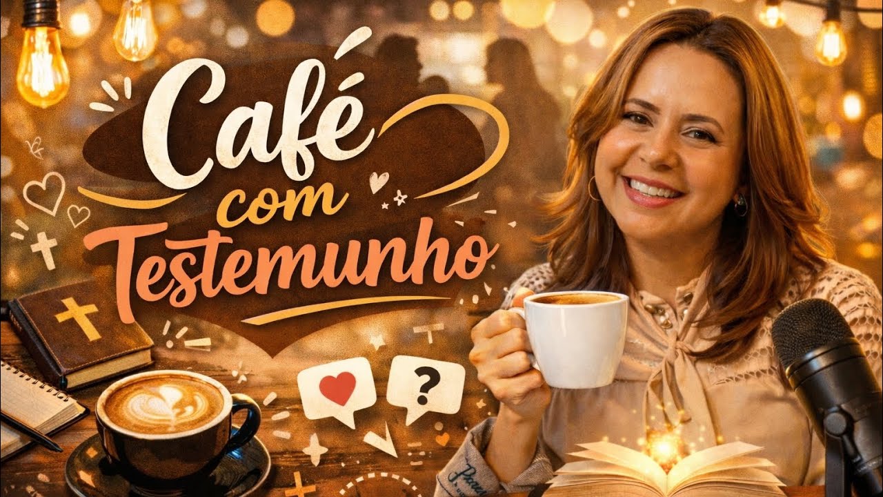 UM CAFÉ ☕ COM TESTEMUNHO. Lágrimas e fé | um testemunho de superação.