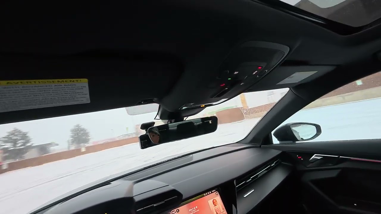 Drifting my 2024 Audi RS3 In the snow 