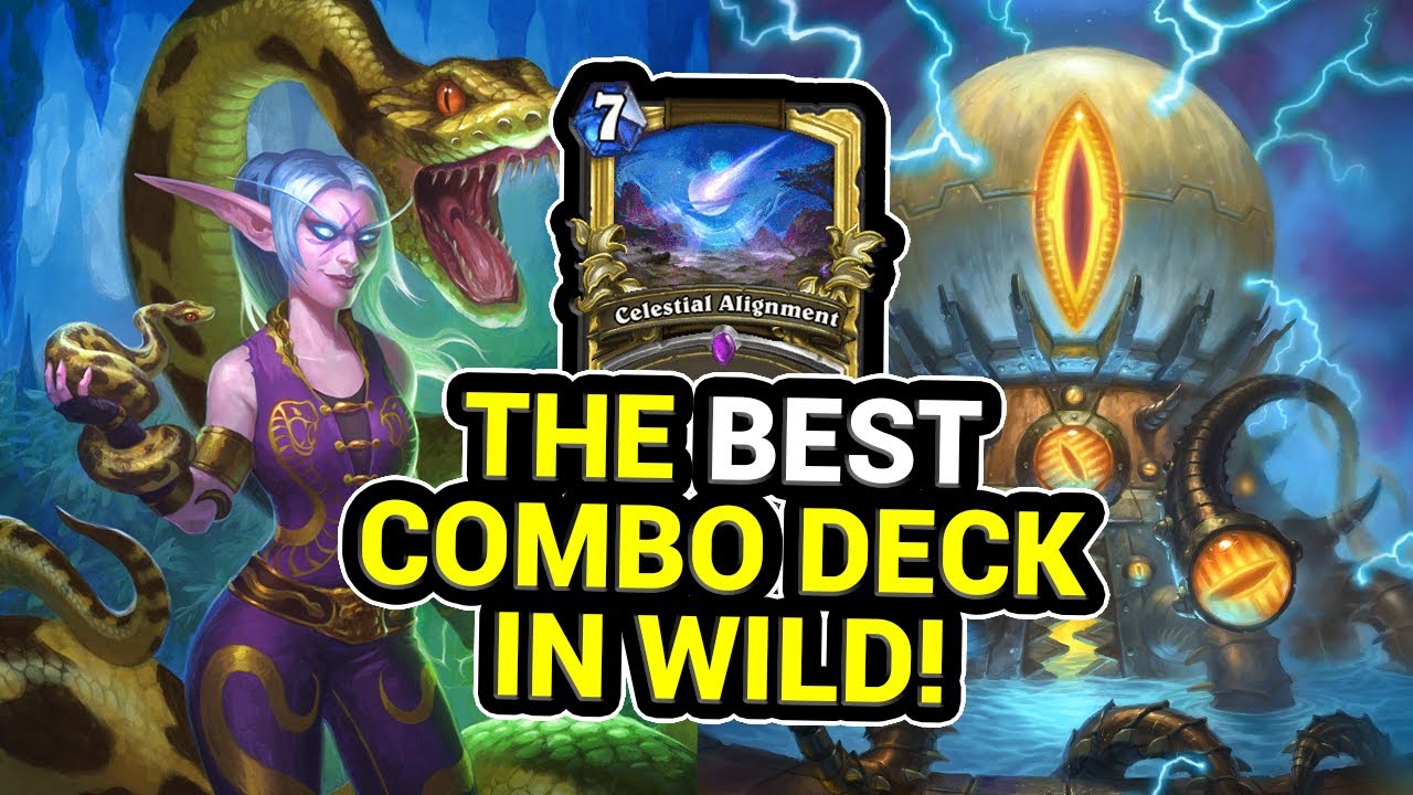 [Wild] THE BEST COMBO DECK IN WILD! (Mecha'thun Druid) | United in Stormwind | Wild Hearthstone