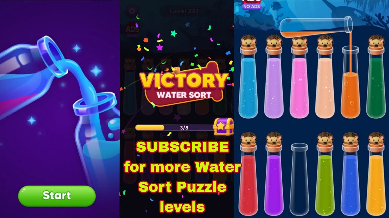Water Sort Puzzle 🔥 Satisfying Color Sorting Game | Level .. Special  Gameplay..🔔 SUBSCRIBE 