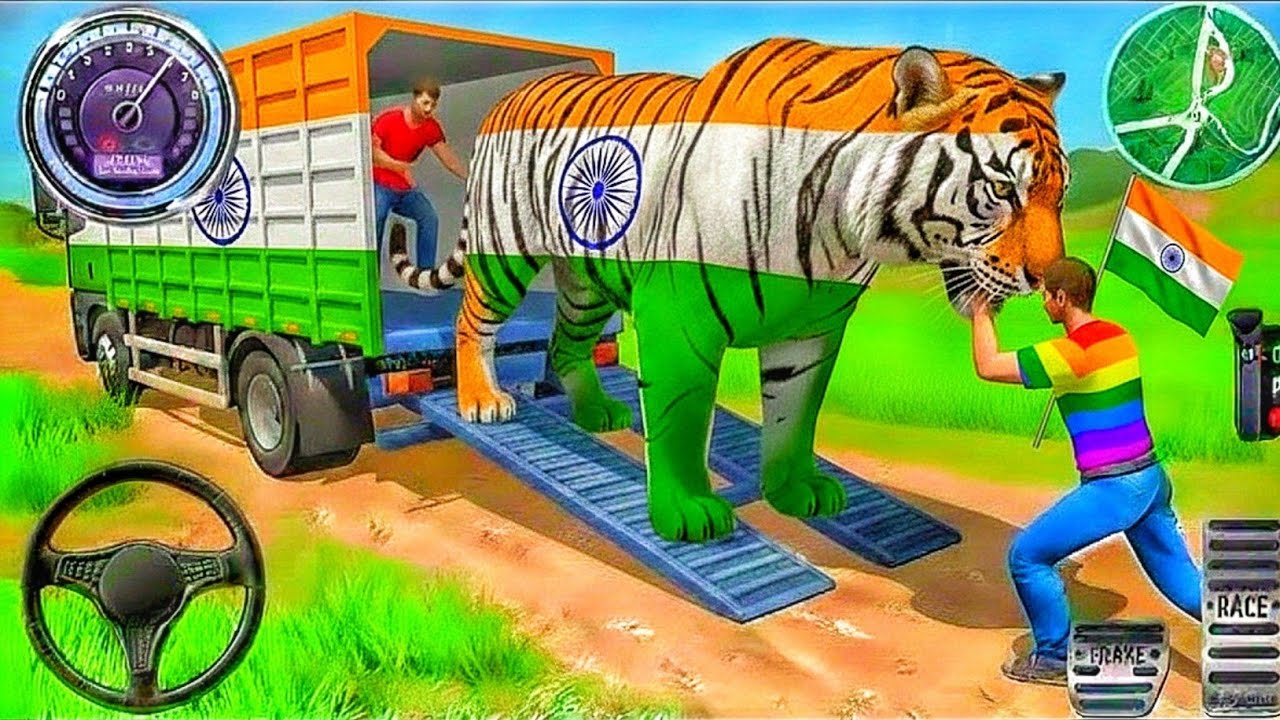 Animal Cargo Truck Driving 3D Game - Animal Cargo Transport Truck 2025 - Android Gameplay
