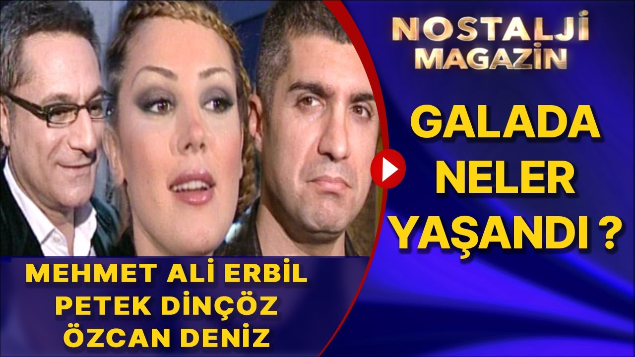 ÖNCE OYUNCULAR SONRA FİLM NAZAR GELDİ! MEHMET ALİ ERBİL - ÖZCAN DENİZ- PETEK DİNÇÖZ GALADA