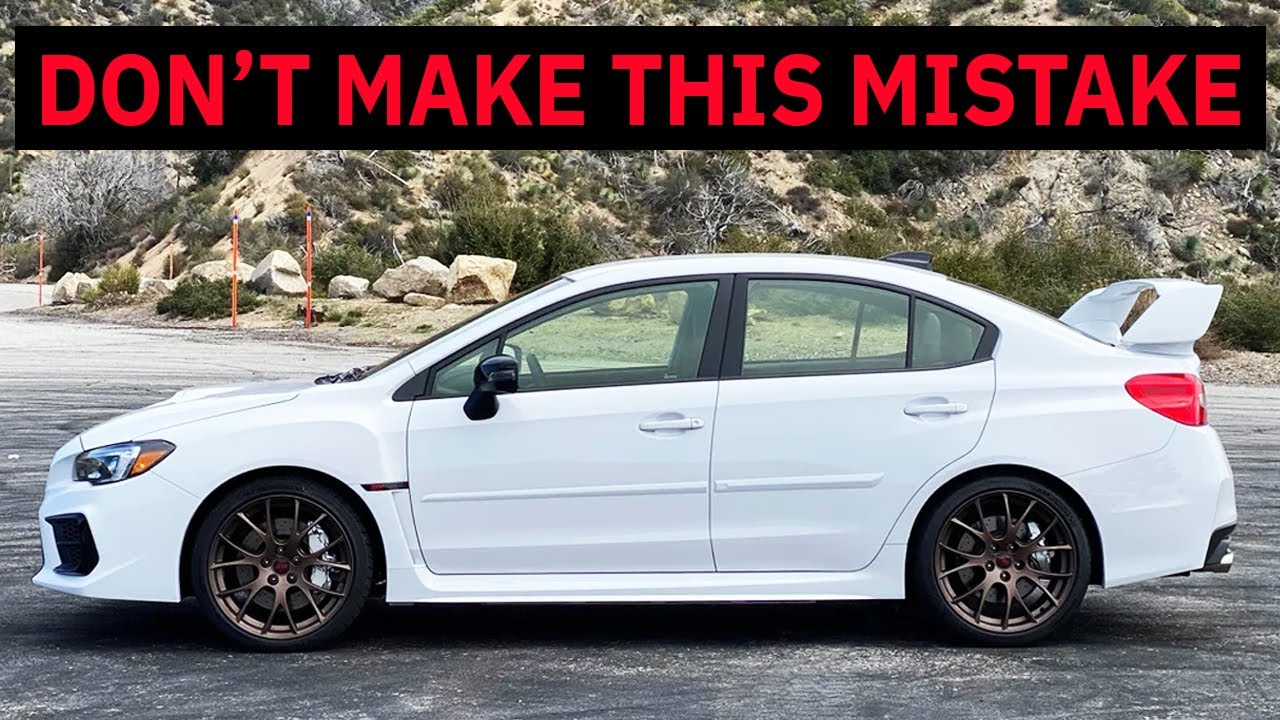 Чего следует избегать при покупке подержанного Subaru WRX или STI