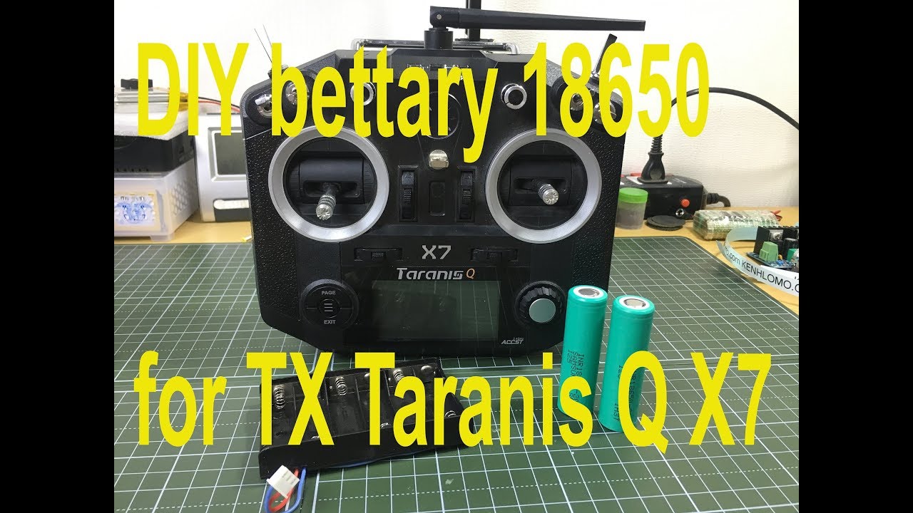Chế pin 18650 for TX Taranis Q X7