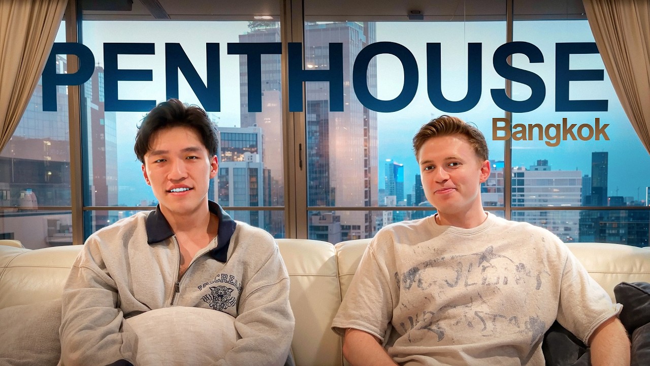 Luxury Bangkok Penthouse Tour (This is INSANE!)