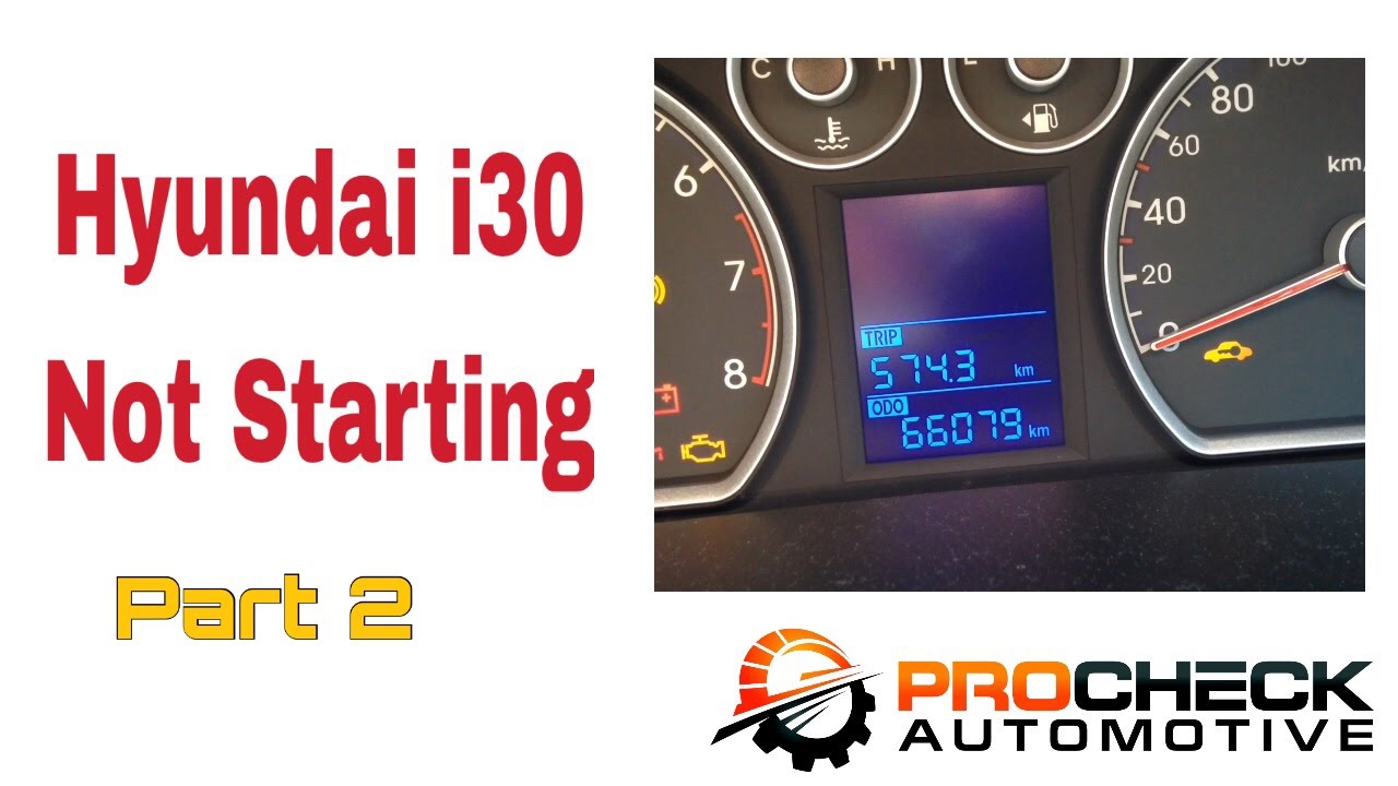 Hyundai i30 not starting. Part 2