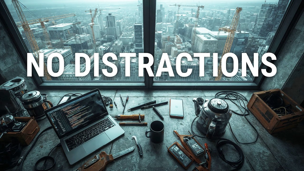 Locked In Coding — 8 Hours Deep Focus Minimal Techno