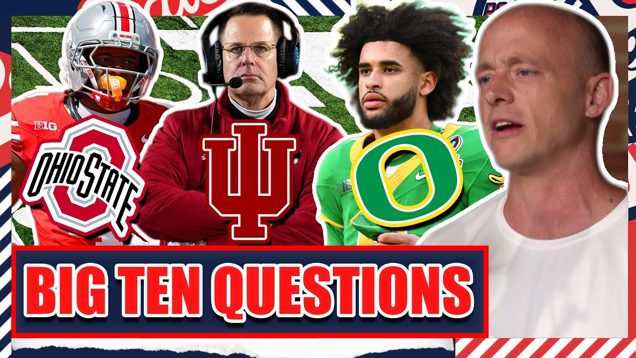 Big Ten Questions & Storylines Edition - Josh Pate's College Football Show