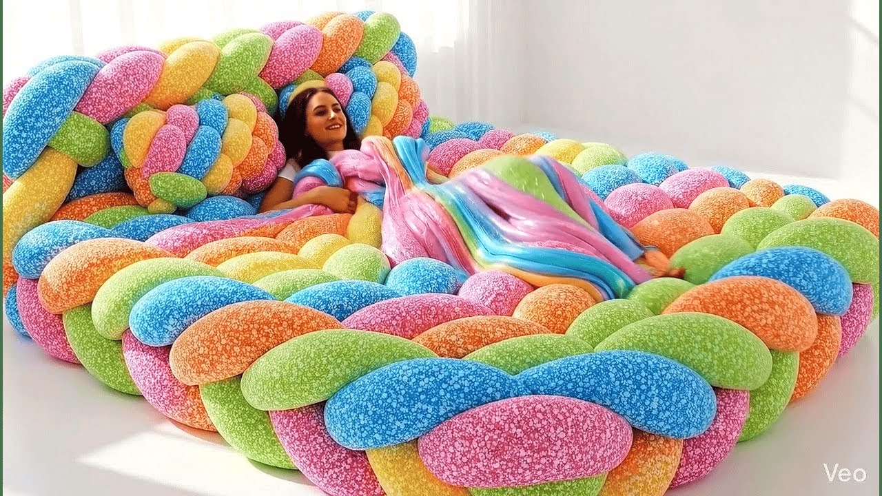 Which Impossible Bed Feels Like a Dream? 🛏️✨ Oddly Satisfying AI ASMR