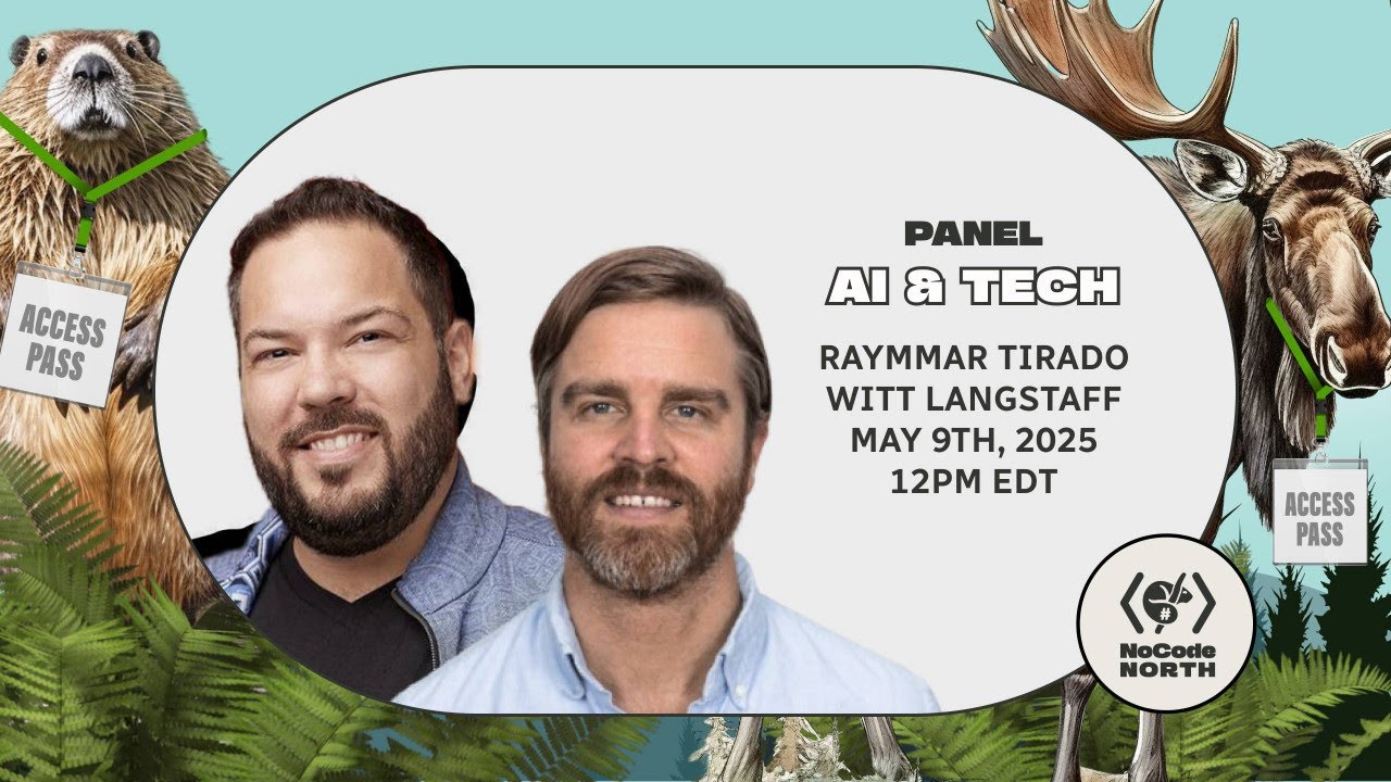 Panel : AI and Tech with Raymmar Tirado and Witt Langstaff
