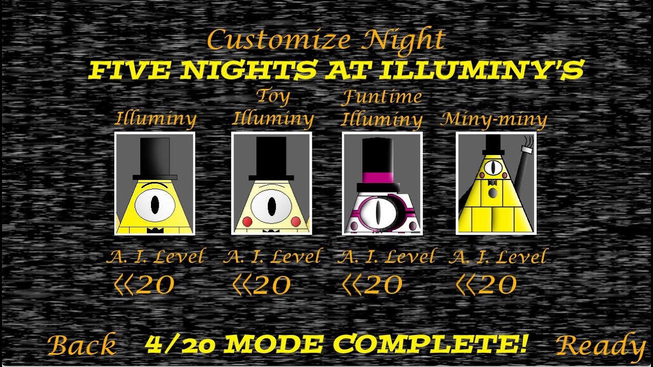 Five Nights at Illuminy's | 4/20 Mode Complete + Extras