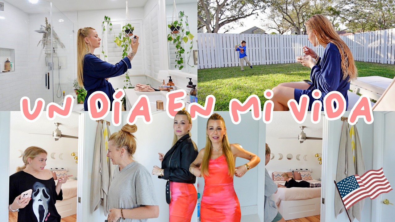 🇺🇸 GRWM solo chicas! Elaia me SORPRENDE 😱 Primera vez haciendo esto 🤭 VLOG