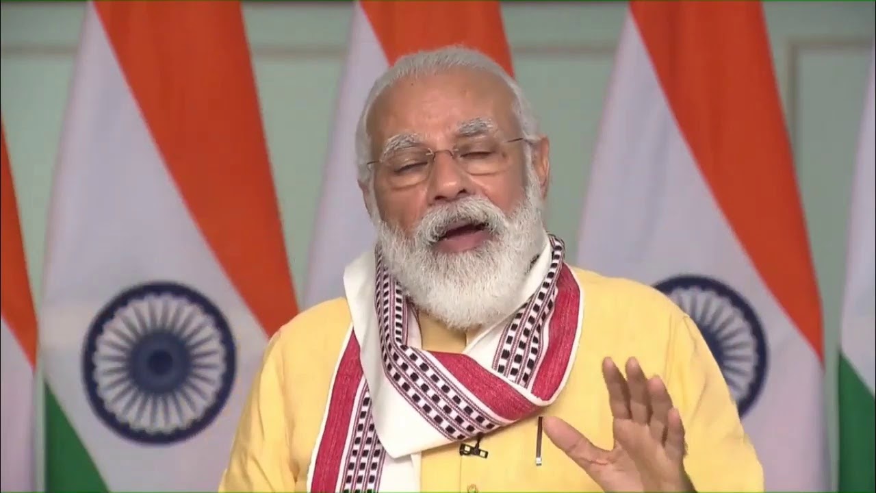 PM Modi lays foundation Stone for Manipur Water Supply Project via VC