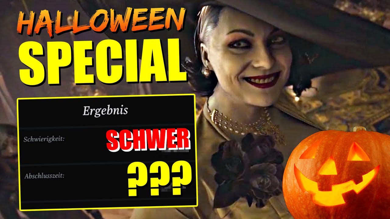🎃 Kannst du RESIDENT EVIL VILLAGE in weniger als 2 STUNDEN durchspielen?! (Speedrun) Halloween