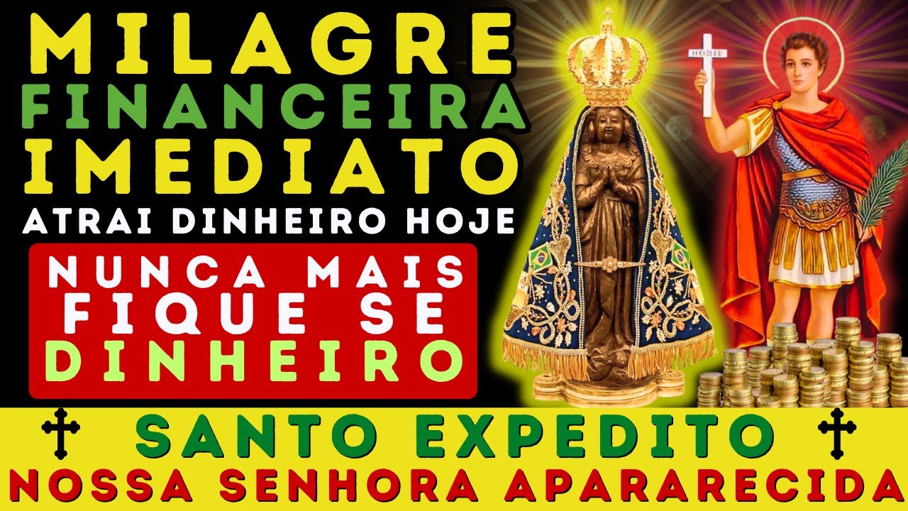 Como Uma Oração de Santo Expedito e Nossa Senhora Pode Atrair DINHEIRO HOJE em Apenas 2 Minutos!