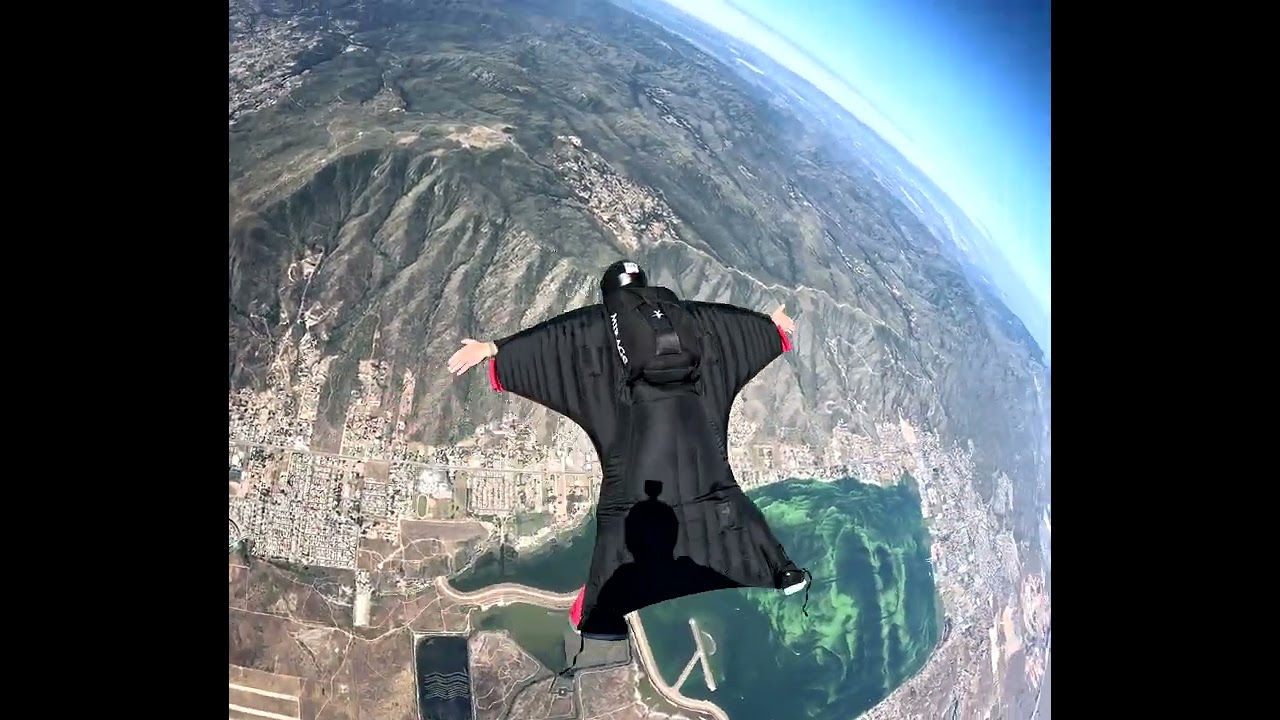 my first wingsuit flight.