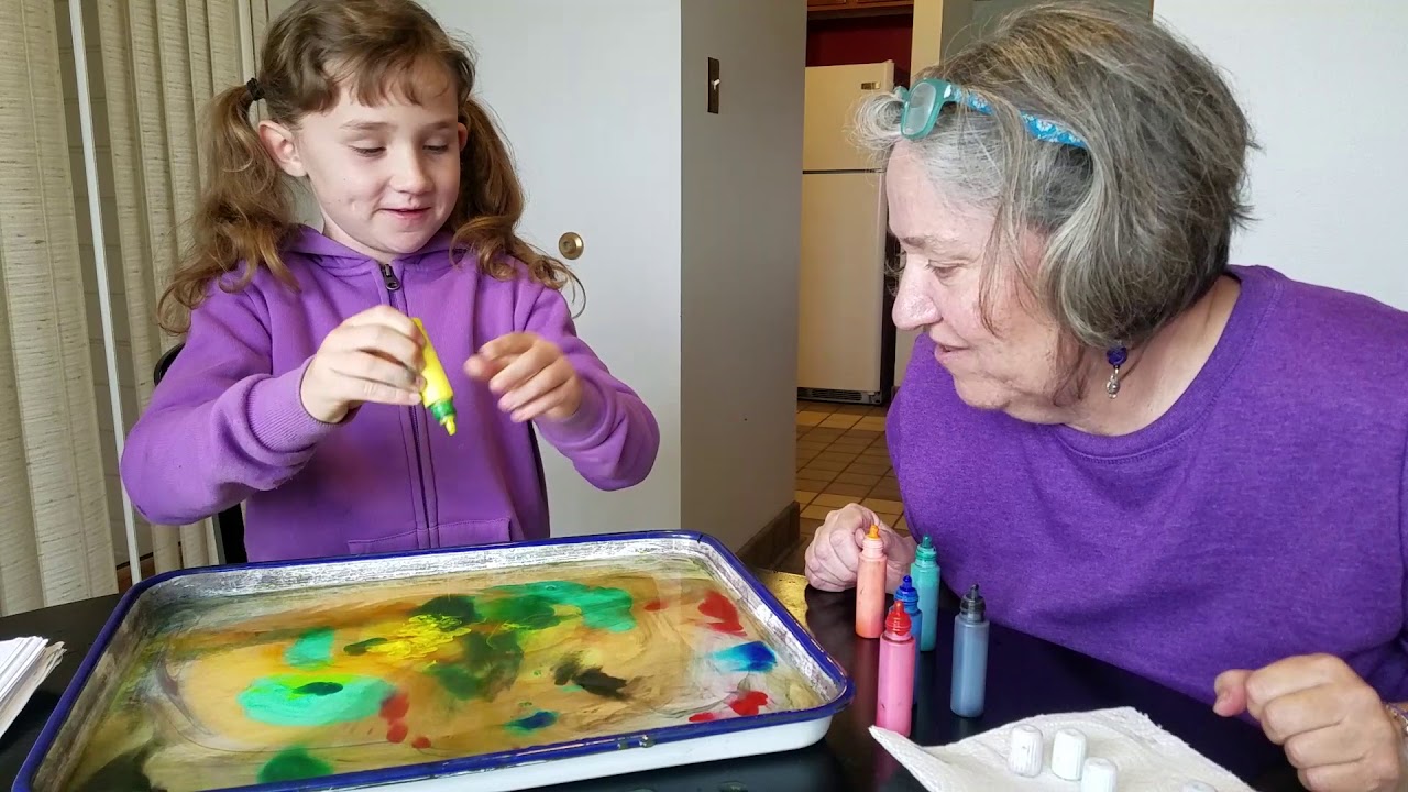 Suminagashi - Simple But Awesome Art Project for Kids or Adults  - Japanese Paper Marbling (TFO #2)