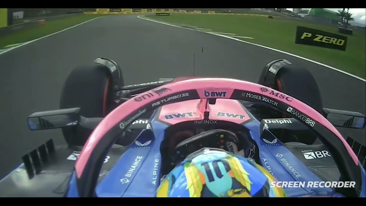 Pierre Gasly onboard lap Interlagos (2025)