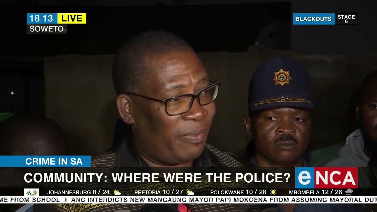 Gauteng Premier visits of homes of two boys who's bodies were found mutilated