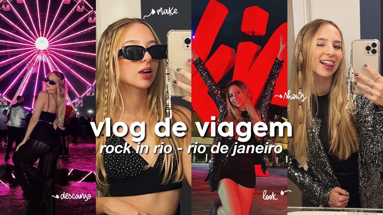 ROTINA EM VIAGEM | Rio de Janeiro - rock in rio