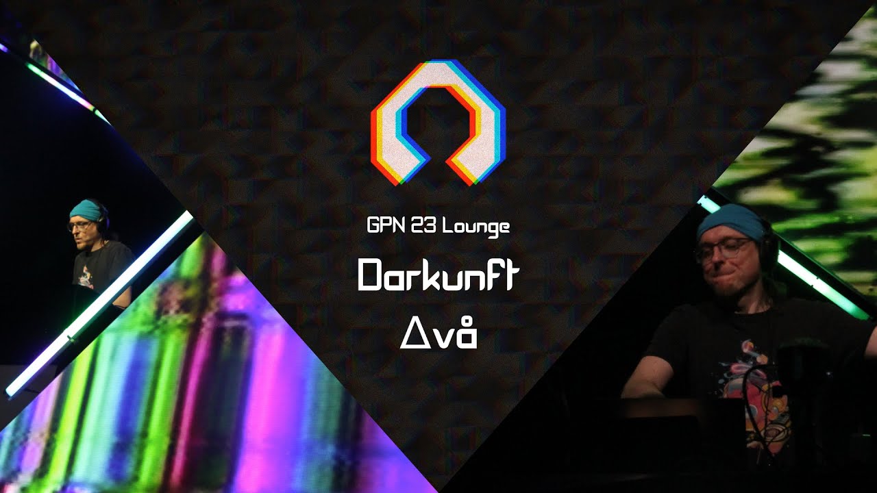 Darkunft with Visuals by Δvå at GPN23 #gpn23 #c3sets