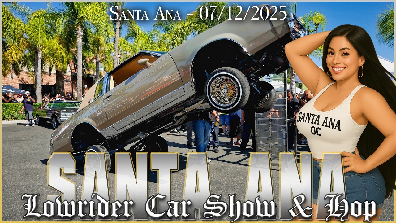 INSANE Hop Action in Santa Ana! 🚀 Crusin’ The Ghetto Lowrider Show Recap