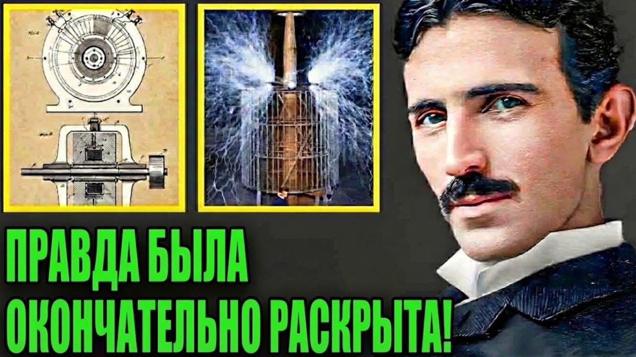 ИИ расшифровал патент Теслы 1920-х — он был вовсе не про электричество