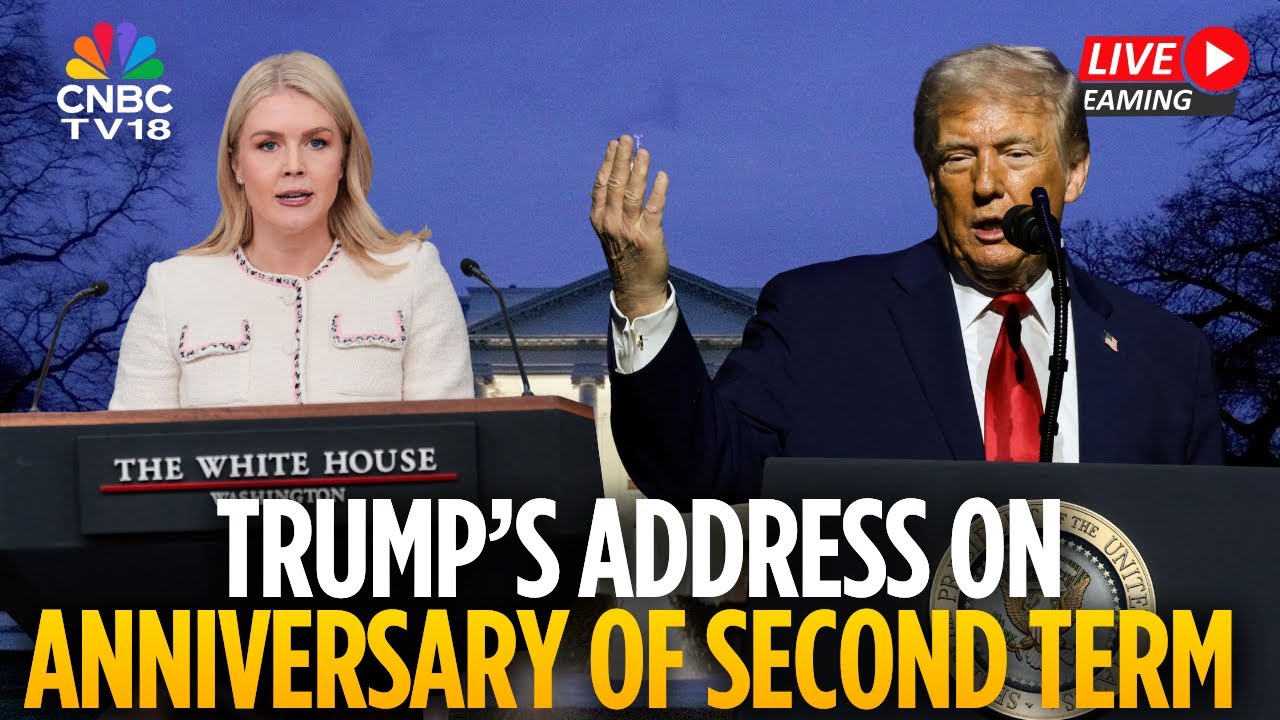 White House LIVE: Donald Trump & Karoline Leavitt Addresses Media As He Leaves For Davos | N18G